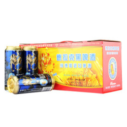 DURLACHER 德拉克 猴年纪念版 黑啤酒500ml*12罐 礼盒装