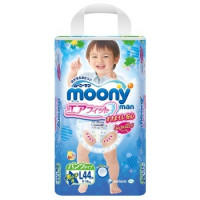 移动端：moony 尤妮佳 拉拉裤（男）L44片*6包