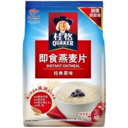 桂格 即食燕麦片 1478克 *4件
