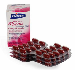 Davitamon 孕妇全阶段复合维生素矿物质胶囊含叶酸和鱼油 60粒