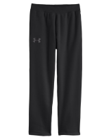 UNDER ARMOUR 安德玛 Rival 男款运动抓绒长裤 黑色