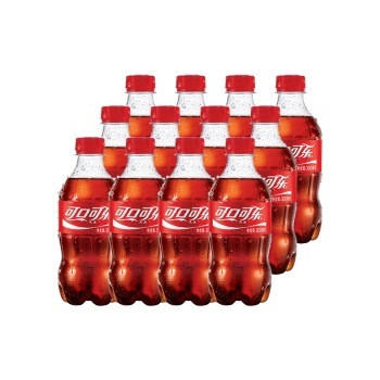 Coca Cola 可口可乐 汽水 300ml毫升*12瓶 整箱