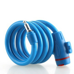 雨花泽（Yuhuaze） 钢缆锁MLJ-7726 蓝色 