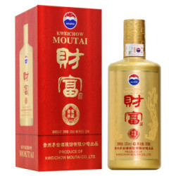 MOUTAI 茅台 财富酒 贵宾典藏 53度500ml/瓶 酱香型白酒
