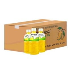 MOGU MOGU 磨谷磨谷 椰肉芒果汁饮料320ml*24瓶