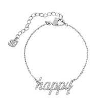 SWAROVSKI 施华洛世奇 happy手链 银色 5113774