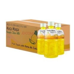 泰国进口 MOGU MOGU 磨谷磨谷 椰肉菠萝汁饮料320ml*24瓶
