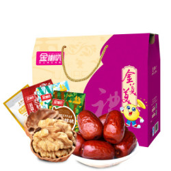 金喇叭 年货核桃礼盒 大礼包 金美美1630g