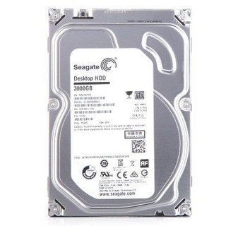 SEAGATE 希捷 Desktop HDD系列 3.5英寸台式机硬盘 3TB 64MB(7200rpm、PMR)ST3000DM001