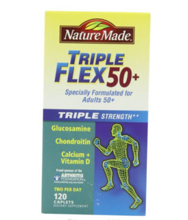 Nature Made Triple Flex 50+  三倍维骨力（50岁以上） 120粒