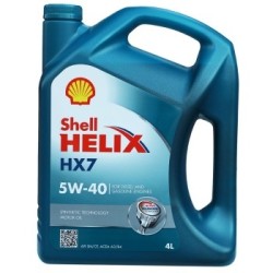 Shell 壳牌 Helix HX7 蓝喜力 SN 5W-40 半合成机油 4L包安装!