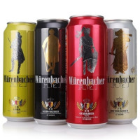 移动端：Wurenbacher 瓦伦丁全家福混合装 500ml*4 听