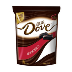 Dove 德芙 香浓黑巧克力 实惠装 516g/袋