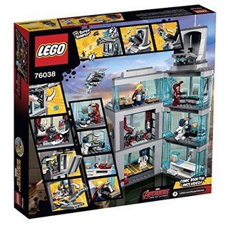 LEGO 乐高 Marvel漫威超级英雄系列 76038 复仇者联盟大厦突袭