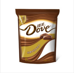Dove 德芙 丝滑牛奶巧克力 实惠装 516g/袋    96元三件