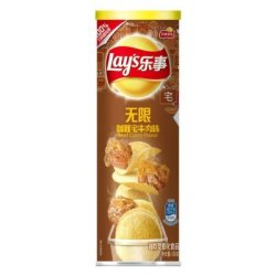 Lay's 乐事 无限咖喱宅牛肉味 薯片104克*13桶