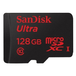 SanDisk 闪迪 至尊高速移动MicroSDXC UHS-I存储卡 TF卡 128GB Class10 读速80Mb/s