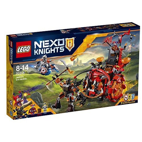 lego 乐高 nexo骑士系列 70316 jestro的邪恶战车