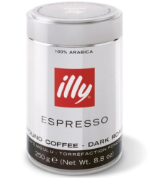 illy 深度烘培咖啡粉250g