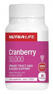 NUTRA LIFE 纽乐蔓越莓 50粒*3瓶