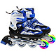 ENPEX 乐士 MS168 铝架闪光轮溜冰鞋 蓝色