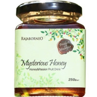 移动端：RAJABORNEO 婆罗皇 觅蜜马占相思树百香果蜜(四角瓶) 250g/瓶