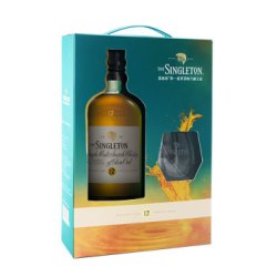 The singleton 苏格登 12年单一麦芽苏格兰威士忌礼盒 700ml（2016年新春礼盒）