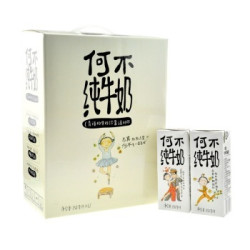 NewHope 新希望 何不纯牛奶 250ml*12盒/礼盒装*2