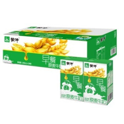 蒙牛 早餐奶麦香味利乐包250ml×24盒