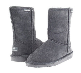 BEARPAW Emma Short Boot 女款 雪地靴  木色（Hickory） 9