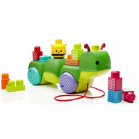 MEGA BLOKS 美高 First Builders系列 毛毛虫拖拉玩具