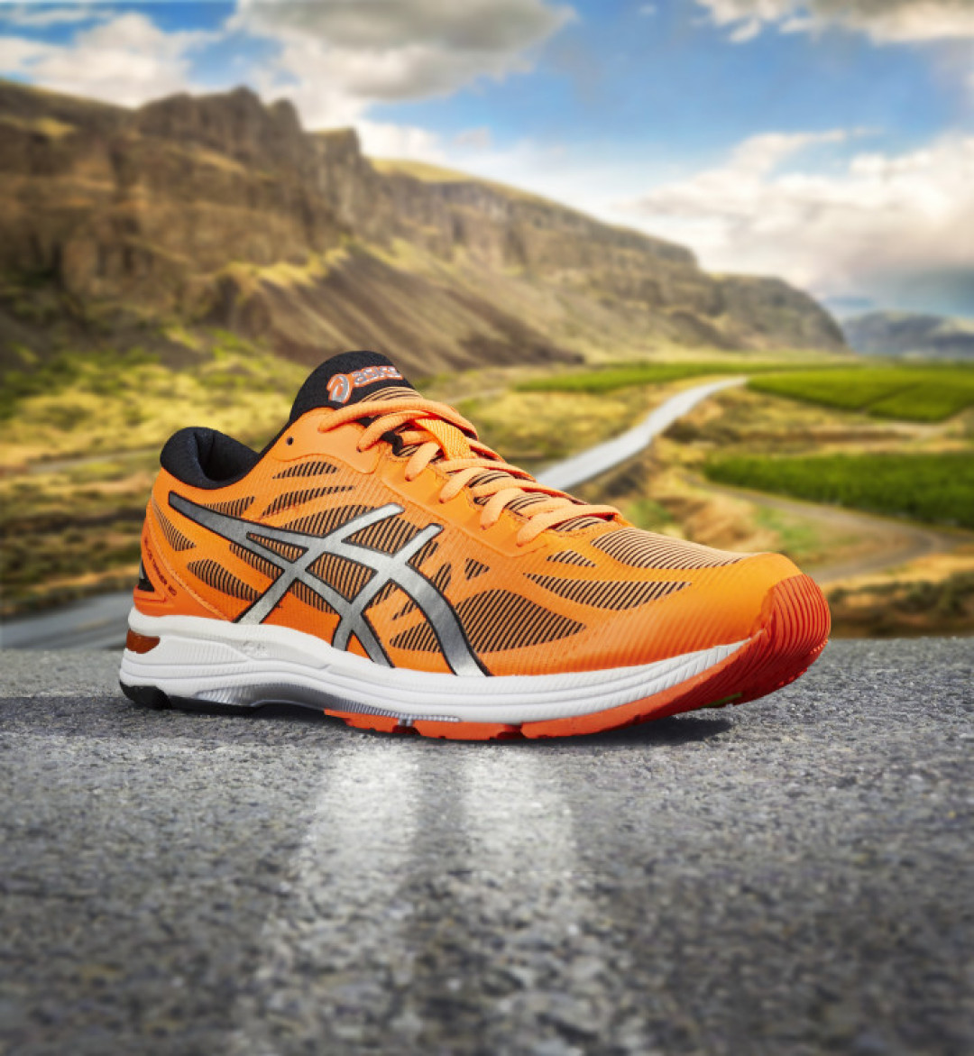 亮橙色的ASICS 亚瑟士 Gel-DS Trainer 20 开箱+实跑感受