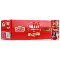 移动端：欢乐家 生榨椰子汁 245ml*16瓶 蓝彩果肉（春节红色装）