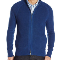Nautica 诺帝卡 Full Zip Solid 男款针织衫