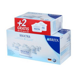 BRITA 碧然德 Maxtra系列滤水壶滤芯 8枚装（6+2）