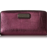 马克·雅克布MARC BY MARC JACOBS New Q Shine 女士长款钱包