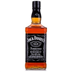 美国 JACK DANIELS 杰克丹尼 田纳西州威士忌700ml 洋酒 威士忌 