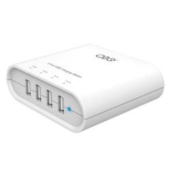 QIC电源适配器/便携式4口USB数码通用充电器