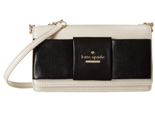 kate spade NEW YORK Julia Street Rina 女士真皮斜挎包