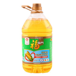 福临门 非转基因 植物甾醇玉米油 4L/桶