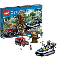 LEGO 乐高 City 城市系列 气垫船大追捕 60071+乐高创意手提箱 10682