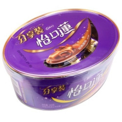 Cadbury 怡口莲 巧克力味夹心太妃糖 原味 200g*2件