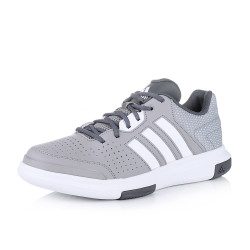 adidas 阿迪达斯 男=款休闲篮球鞋 灰色 D69503 