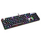 摩豹（Motospeed）CK104 RGB青轴机械键盘 灰