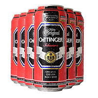 OETTINGER 奥丁格 黑啤酒 500ML*6*3件