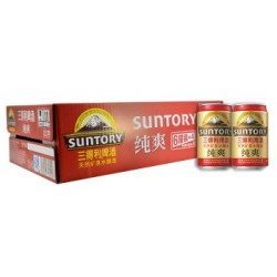SUNTORY 三得利 纯爽330ml×24听