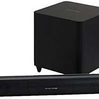 Harman Kardon SB 26 Advanced Recertified Soundbar with Bluetooth and Powered Wireless Subwoofer