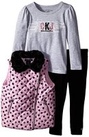 限3T码：Calvin Klein 女童3件套
