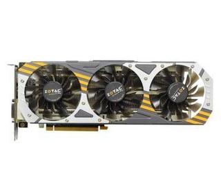 ZOTAC 索泰 GTX970-4GD5 霹雳版 HC 1329/7010MHz 显卡