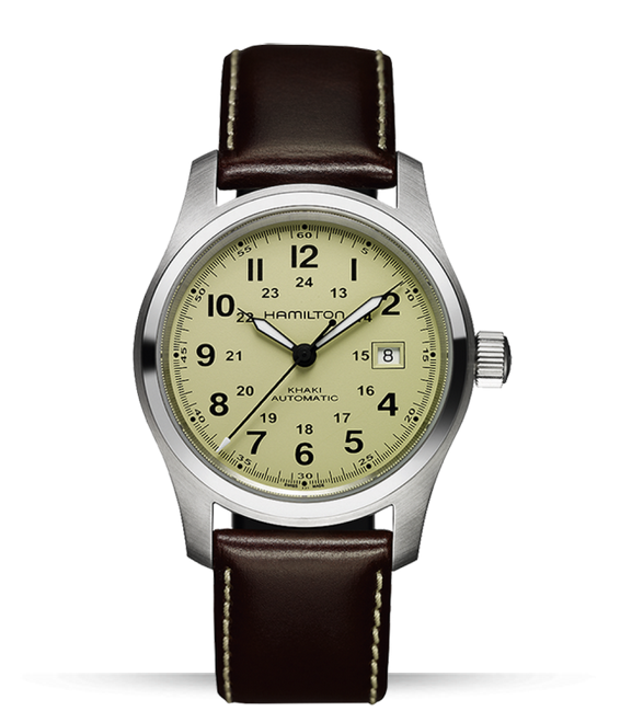 hamilton 汉米尔顿 卡其野战系列 h70555523 男款机械表